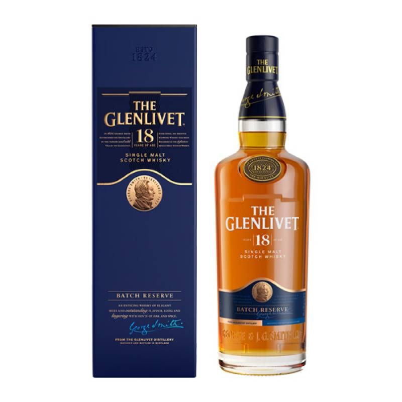 グレンリベット 18年 700ml 40度 正規 スコッチ ウイスキー シングルモルト スペイサイド glenlivet scotch whisky 長S 