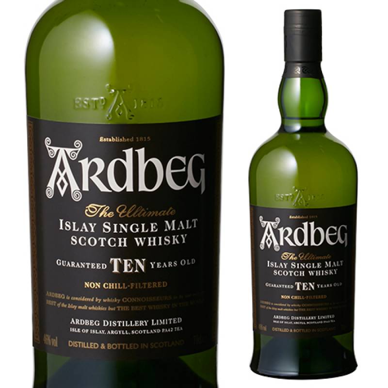 アードベッグ 10年 46度 700ml スコッチ ウイスキー アイラ シングルモルト 箱入 ardbeg scotch whisky 長S