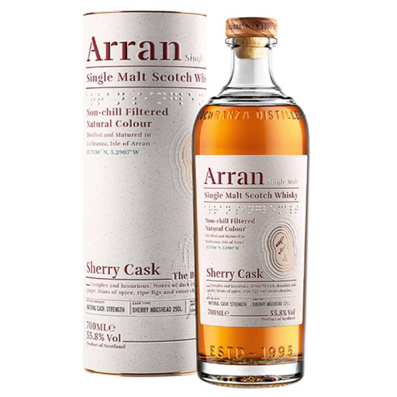 Orion アラン シェリーカスクシングルモルトスコッチ 700ml アラン シェリーカスク 700ml 55.8度 スコッチ シングルモルト