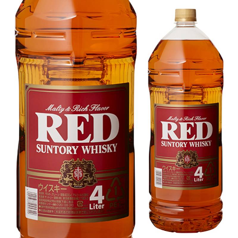 サントリー レッド 4000ml ジャパニーズ ウイスキー 大容量 suntory red japanese whisky [長S]