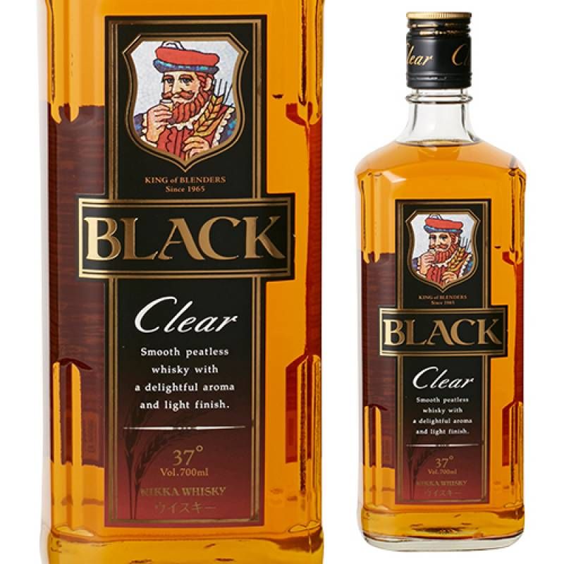 ニッカウイスキー ブラッククリア 4 4本セット ニッカ ブラックニッカ クリア 4L｜格安・安いお酒の通販／配達なら