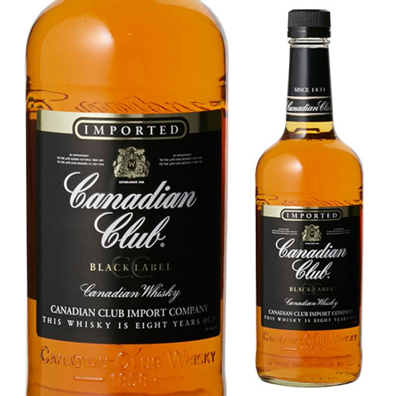 カナディアンクラブ 黒 ＜正規品＞ 40度 700ml<br>カナディアン ウイスキー Canadian club canadian whisky[長S]