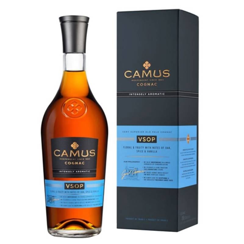 カミュ VSOP INTENSELY AROMATIC　700ml 40度 箱付き 旧エレガンス CAMUS コニャック ブランデー 長S