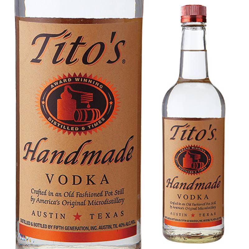 送料無料 ティトーズ ハンドメイド クラフトウォッカ 750ml 40度 正規