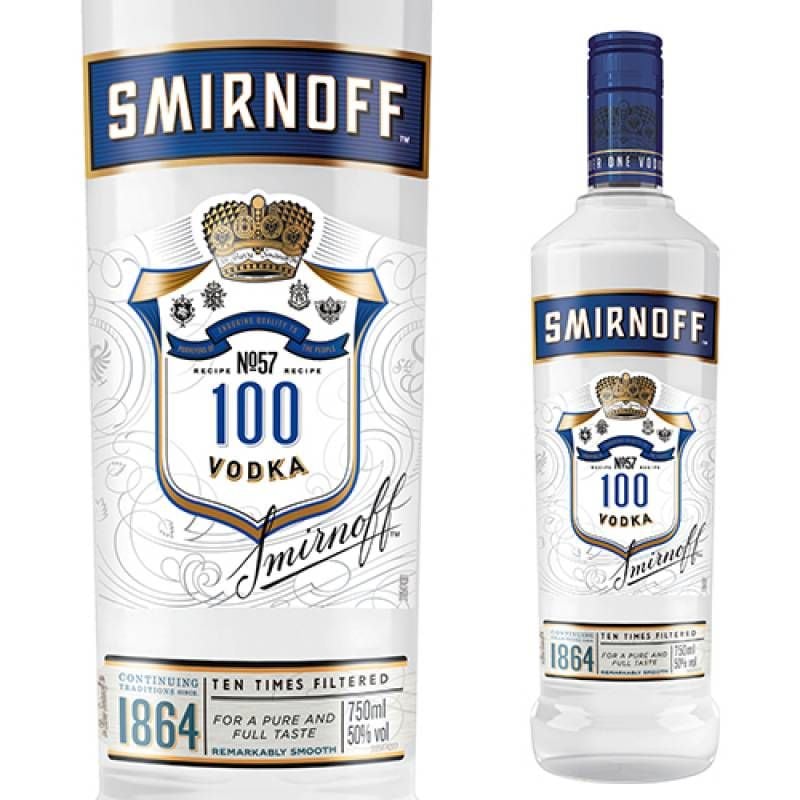 スミノフ レッド 40° 750ml 正規品 SMIRNOFF VODKA カクテル用