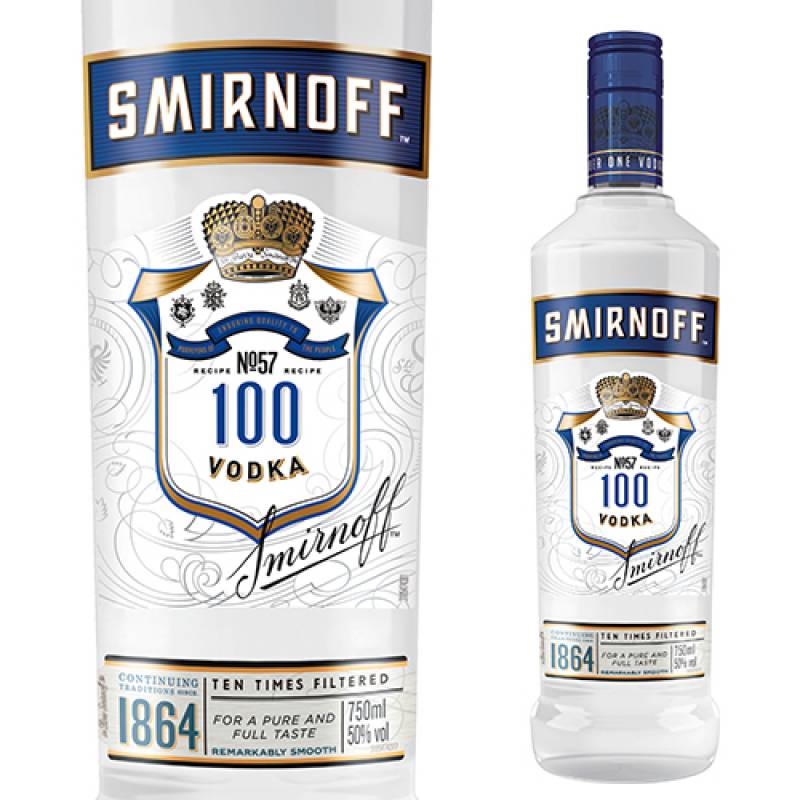 スミノフ 50度　SMIRNOFF VODKA カクテル用