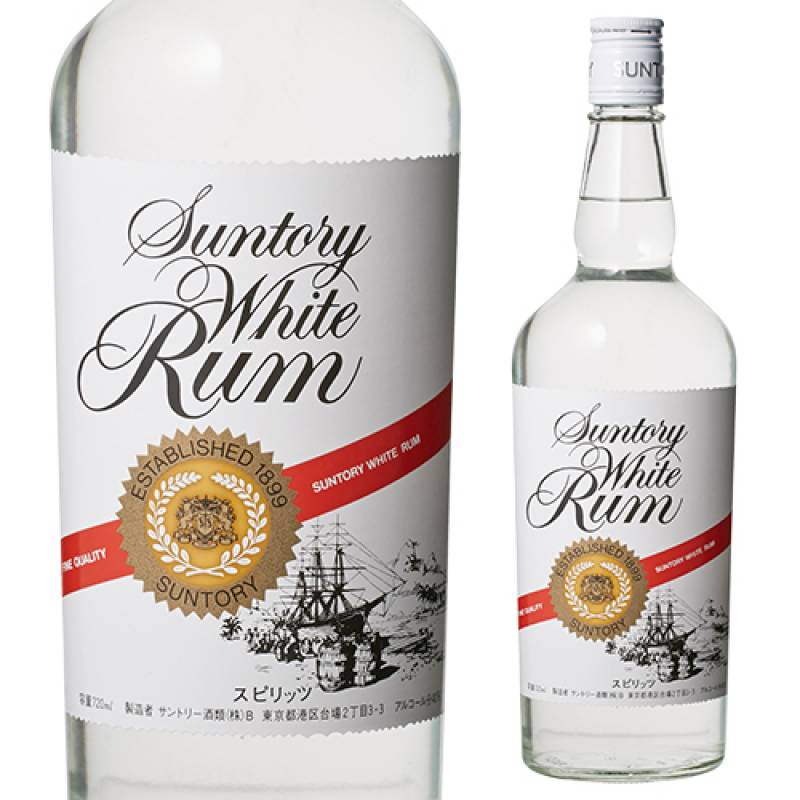 純白の想いをあなたへ ラム 海外Ver サントリー ラム ホワイト | スピリッツ,ラム | ウイスキー専門店