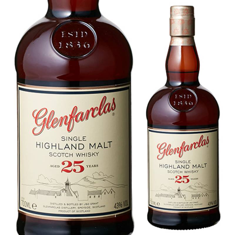グレンファークラス　25年 シングルモルトウイスキー グレンファークラス25年/Glenfarclas 25 Year Old | ミリオン