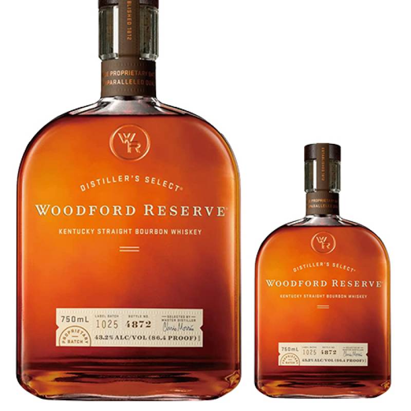 ウッドフォードリザーブ  750ml 43度＜正規＞<br>バーボン ウイスキー WOODFORD RESERVE bourbon whisky [長S]