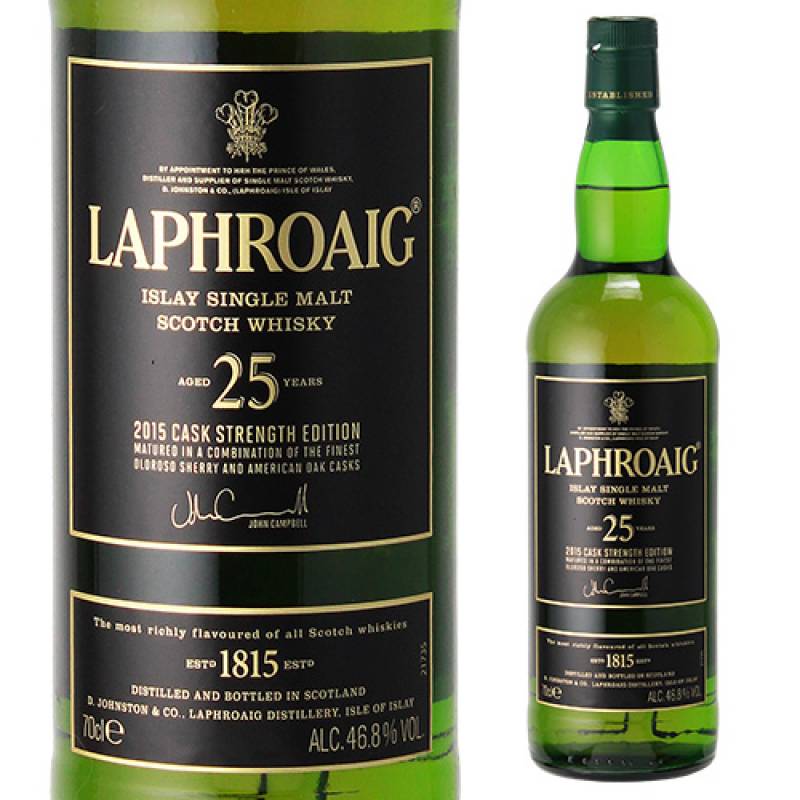 ラフロイグ 25年カスクストレングス 2015 | ウイスキー,スコッチ
