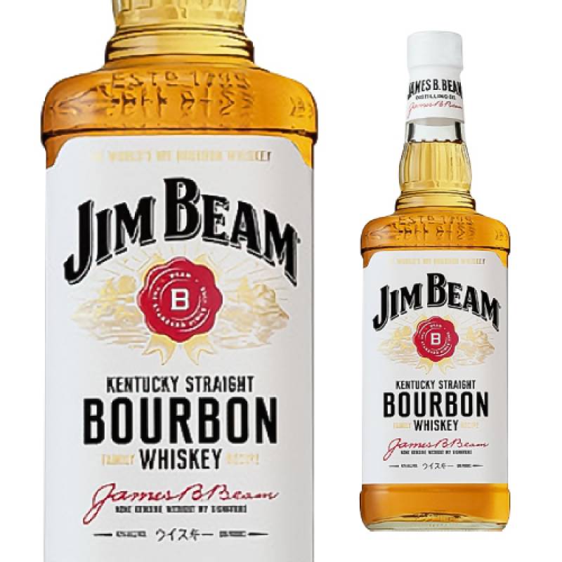 ジムビーム 正規 700ml 40度<br>バーボン ウイスキー Jim Beam bourbon whisky 長S