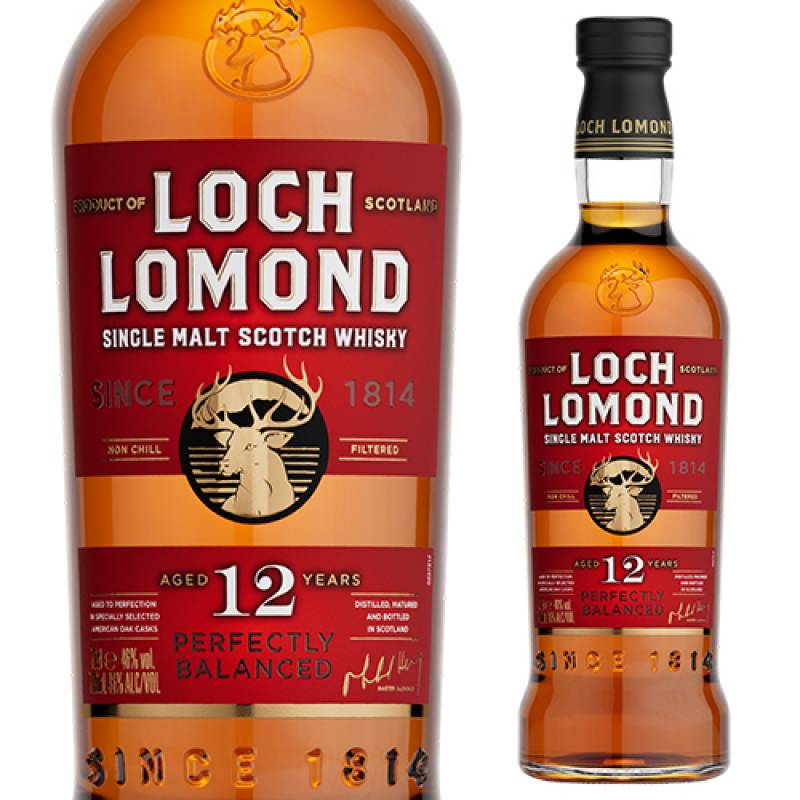 全英オープンゴルフ 公式ウイスキー ロッホローモンド12年 46度 700ml