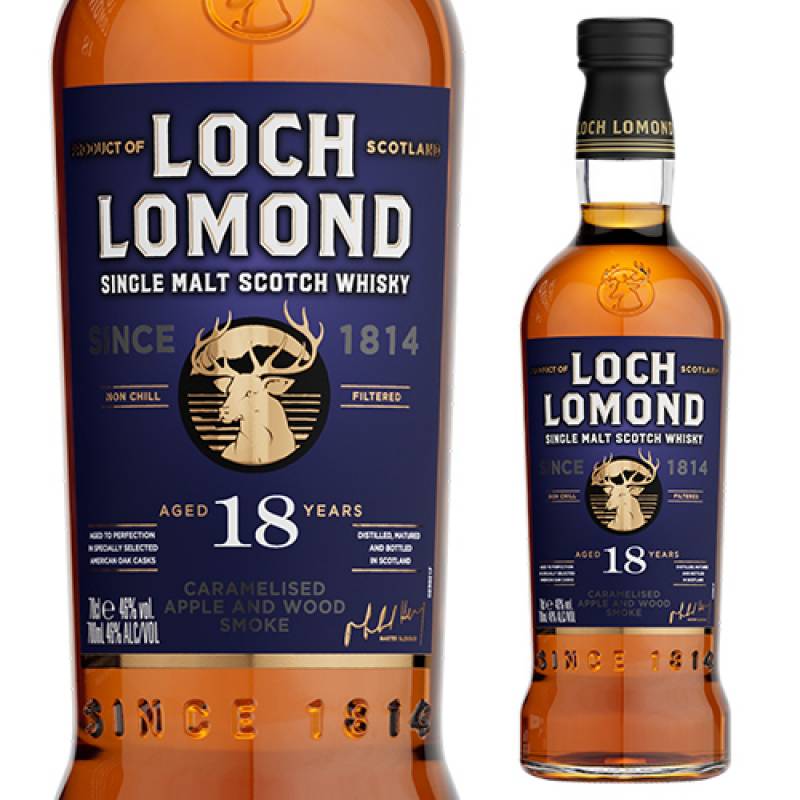 サ*ウ様 LOCH LOMOND 18年 シングルモルトウイスキー ロッホローモンド18年 箱付き 正規品 700ml 46度 スコッチ ハイ