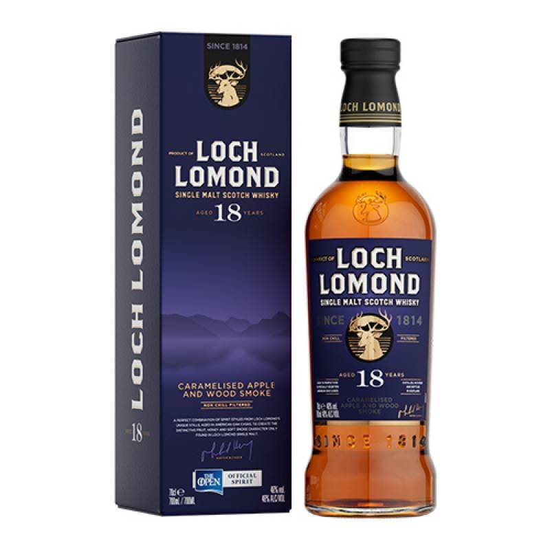LOCH LOMOND 18年 シングルモルトウイスキー 700ml ロッホローモンド18年 箱付き 正規品 700ml 46度 スコッチ ハイ