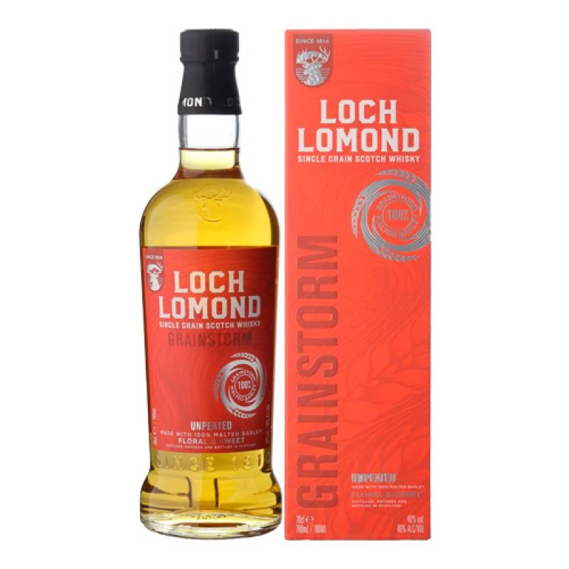 全英オープンゴルフ 公式ウイスキー　ロッホローモンド シングルグレーン 46度 700ml スコッチ ウイスキー loch lomond scotch whisky 箱付 正規品[ハイランド][シングルモルト][ウイスキー][ウィスキー][長S][highland][single][malt][whisky]