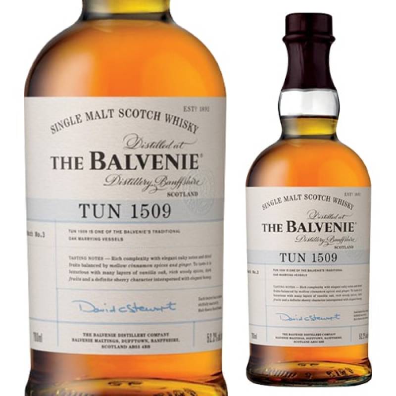 バルヴェニー タン 1509 バッチ3 シングルモルト 700ml 52.2度 スペイサイド 世界8,850本限定
