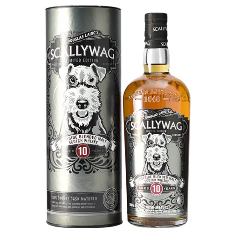 SCALLYWAG ブレンデッドウイスキー 700ml 54.6% スカリーワグ 10年 46度 700ml シェリーバット熟成 ブレンデッドモルト