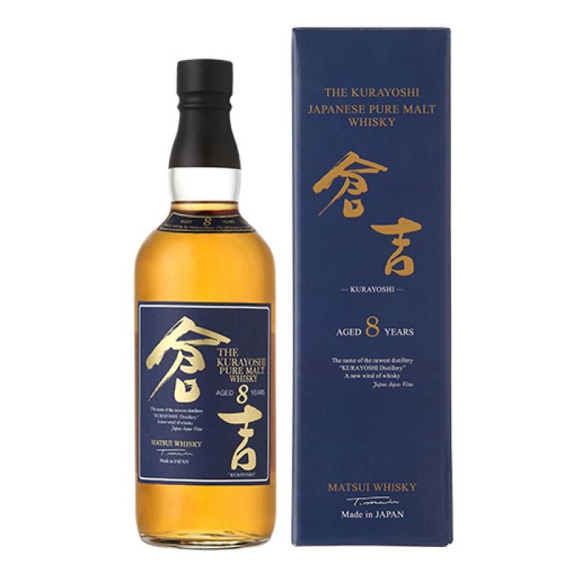 ピュアモルトウイスキー倉吉8年