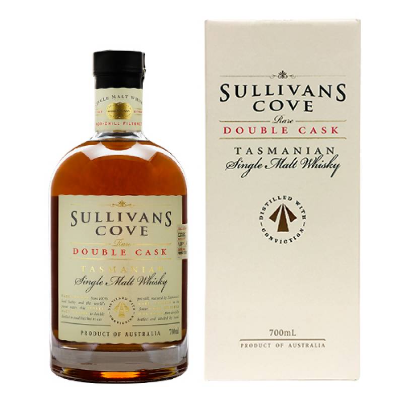 サリヴァンズ コーヴ ダブルカスク 700ml 40度 タスマニア ウイスキー
