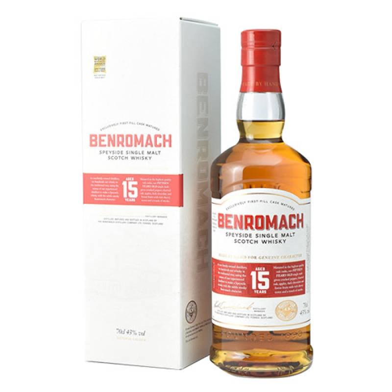 ベンロマック15年 43度 700ml シングルモルト ウイスキー スコットランド スペイサイド 長S