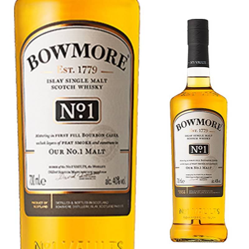 ボウモア No.1 700ml 40度 スコッチ アイラ シングルモルト 長S