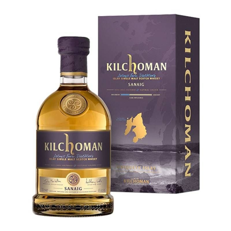 ウイスキー KILCHOMAN INAGURAL RELEASE 700ml 46% キルホーマン マキヤーベイ 700ml 46度 アイラ モルト ウイスキー 長S