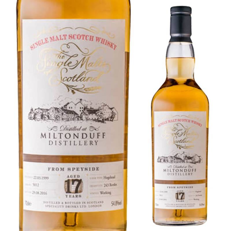 シングル モルツ オブ スコットランド ミルトンダフ 1999 17年