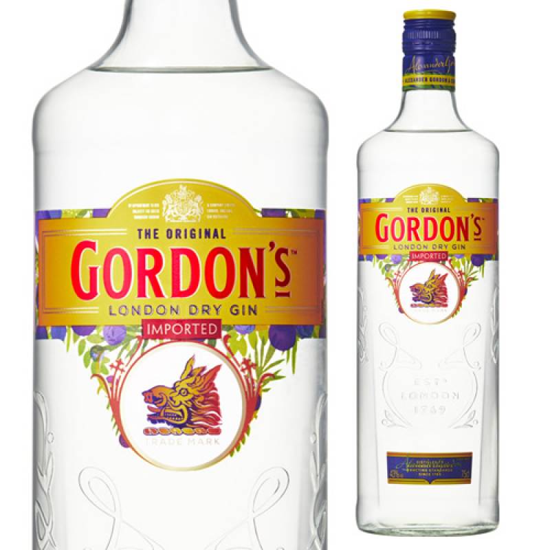 【古酒 箱無し】GORDON’S　DRY　GIN　ゴードン　ドライジン 古酒 箱無し】GORDON'S DRY GIN ゴードン ドライジン