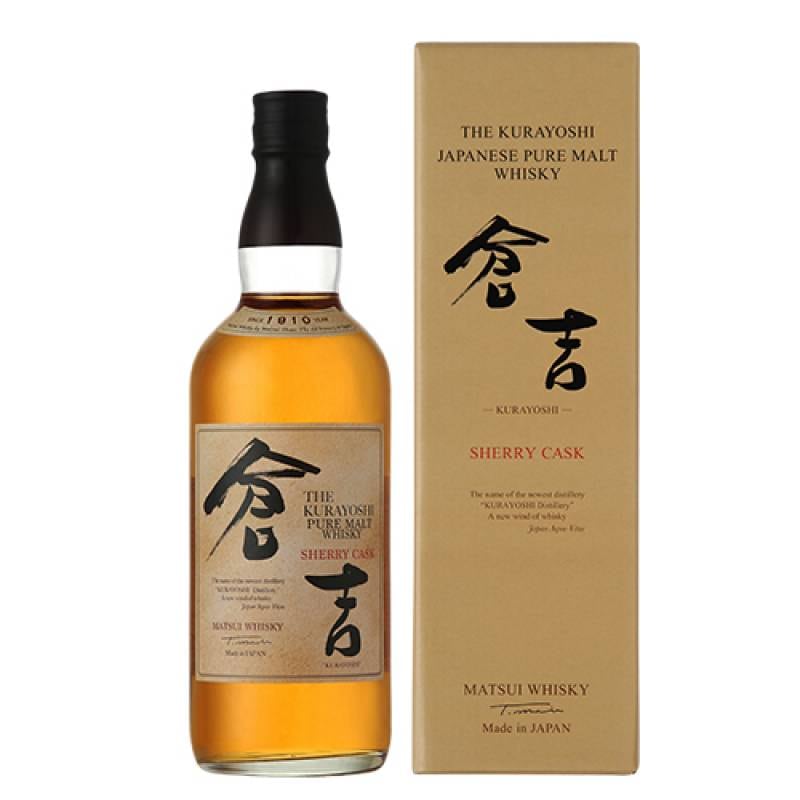 ピュアモルトウイスキー倉吉シェリーカスク