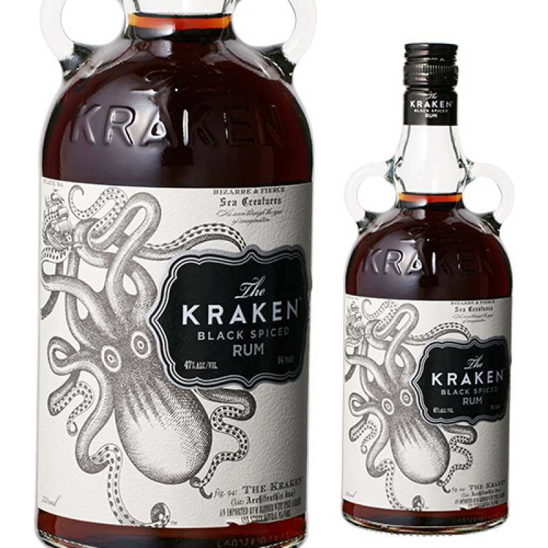 クラーケン ブラック スパイスド ラム 長傘 The Kraken Black Spiced Rum 傘クラーケンブラック スパイス