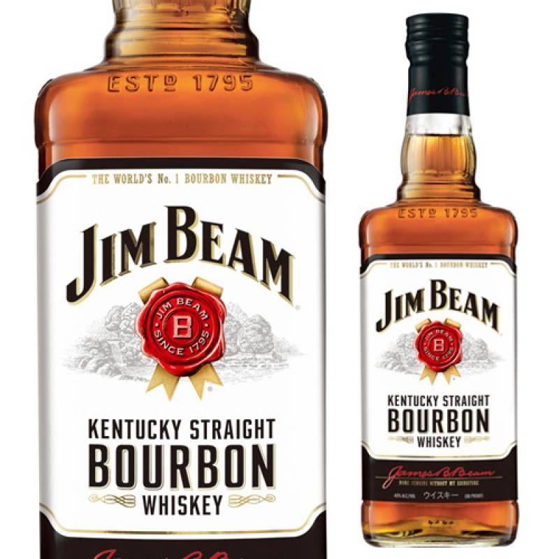 ⭐️12/18限定値新品未開封⭐️Jim Beam バーボンウイスキー 4L ジムビーム バーボン ウイスキー 4000ml