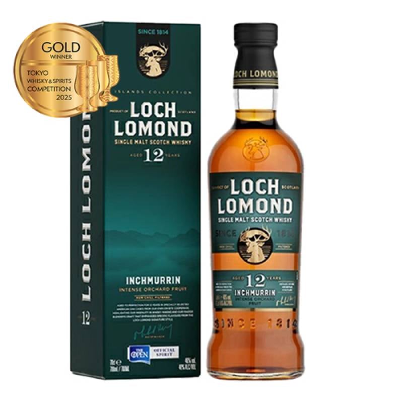 ウイスキー インチマリン 12年 46度 700ml ロッホローモンド 蒸留所 スコッチ ウイスキー loch lomond scotch whisky ハイランド シングルモルト ウィスキー 長S whisky