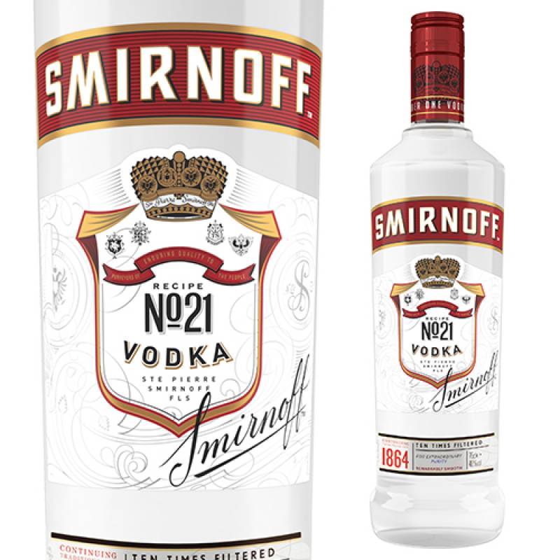 スミノフ レッド 40° 750ml 正規品　SMIRNOFF VODKA カクテル用　[イギリス][ウォッカ][スピリッツ][SMIRNOFF][No21][ナンバー21][長S]