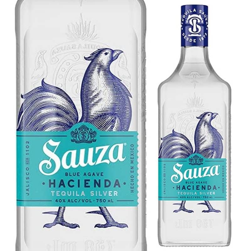 サウザ シルバー 750ml 40度 12本 ケース販売 サウサ テキーラ SAUZA