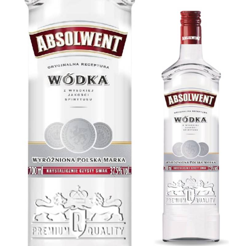 アブソルベント ウォッカ 700ml 37.5度 ポーランド ウォッカ VODKA