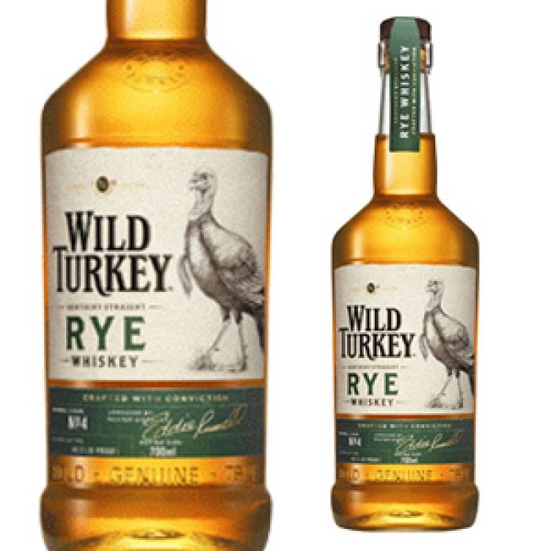 ウイスキー WILD TURKEY RYE 750ml 56.1% Wild Turkey Rye: Kentucky straight rye whiskey | Wild Turkey