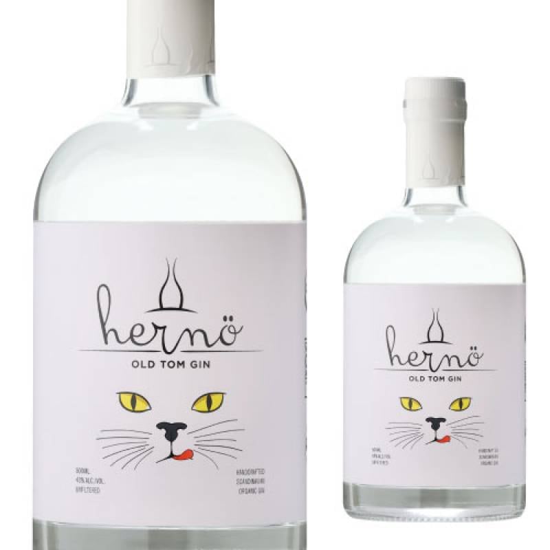 ヘルノ オールドトム ジン 甘口 クラフトジン 43度 500ml スウェーデン ネコ 猫 北欧 GIN 金賞 世界一 世界最高賞 gin 長S