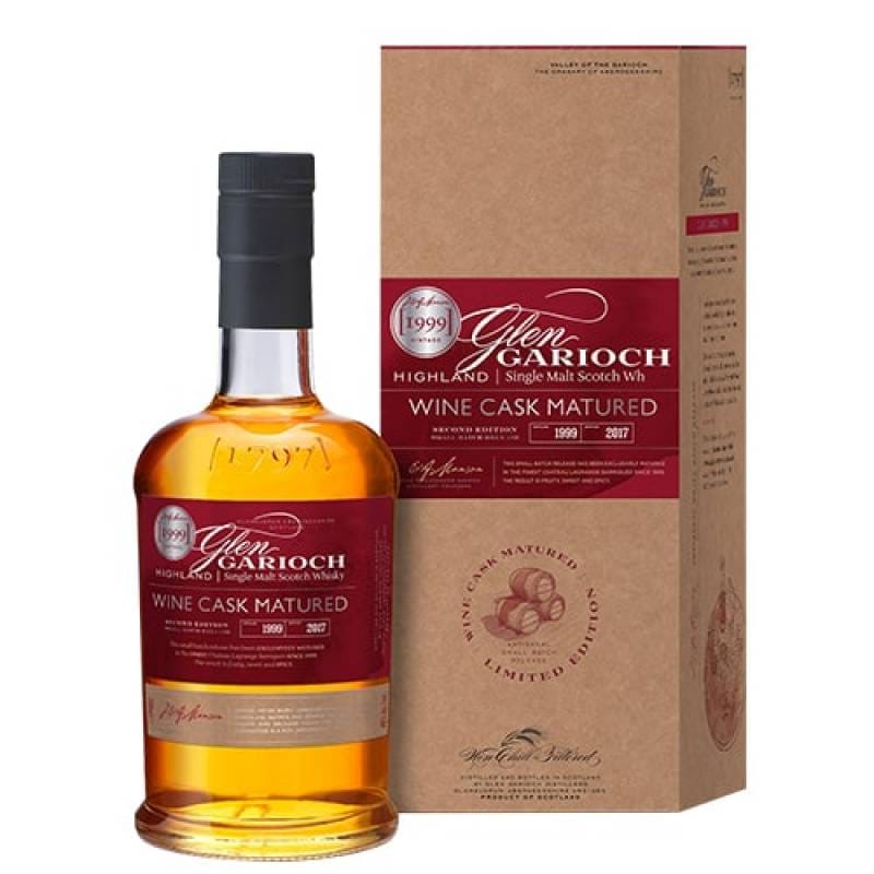 グレンギリー1999 ワインカスク 数量限定 グレンギリー 1999 ワイン熟成 700ml 48度 シングルモルト