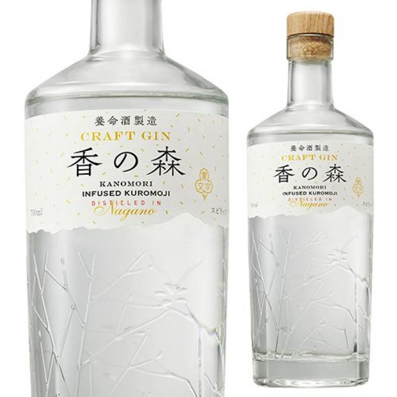 養命酒製造 香の森 KANOMORI クラフトジン 700ml 47度 日本古来の香木「クロモジ」使用 国産