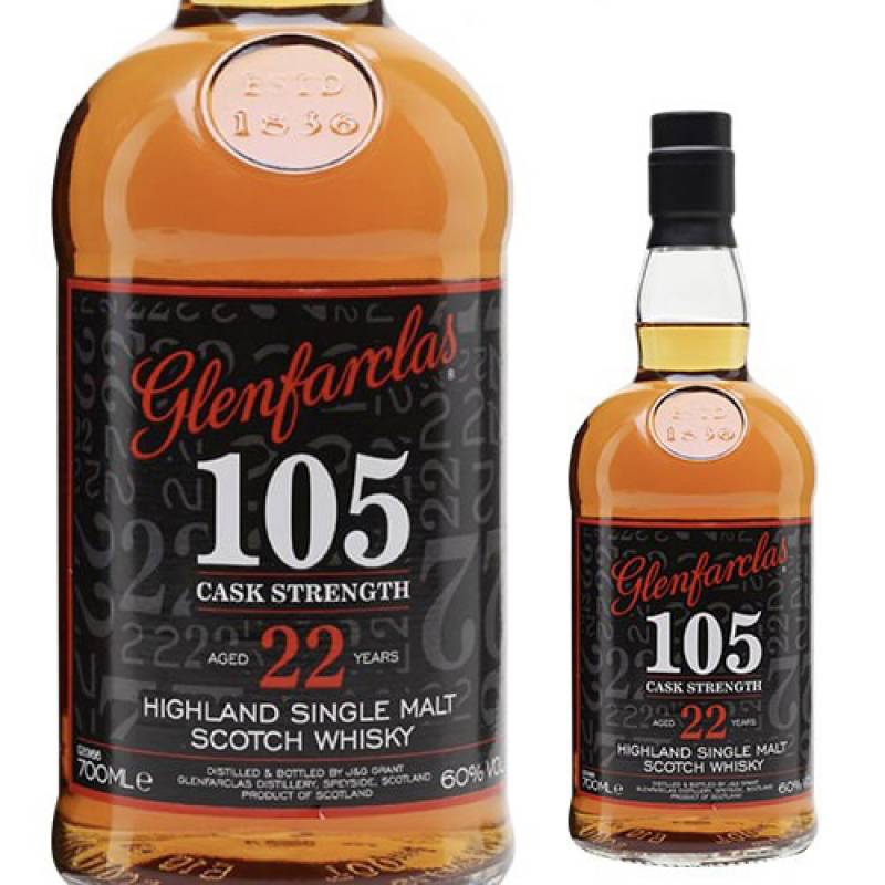 グレンファークラス 105 22年 国内本数132本 ウイスキー 箱付 50周年記念/日本入荷132本】グレンファークラス 105 カスク