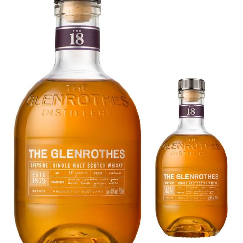 ザ グレンロセス 18年 700ml 43度 シェリーカスク スペイサイド