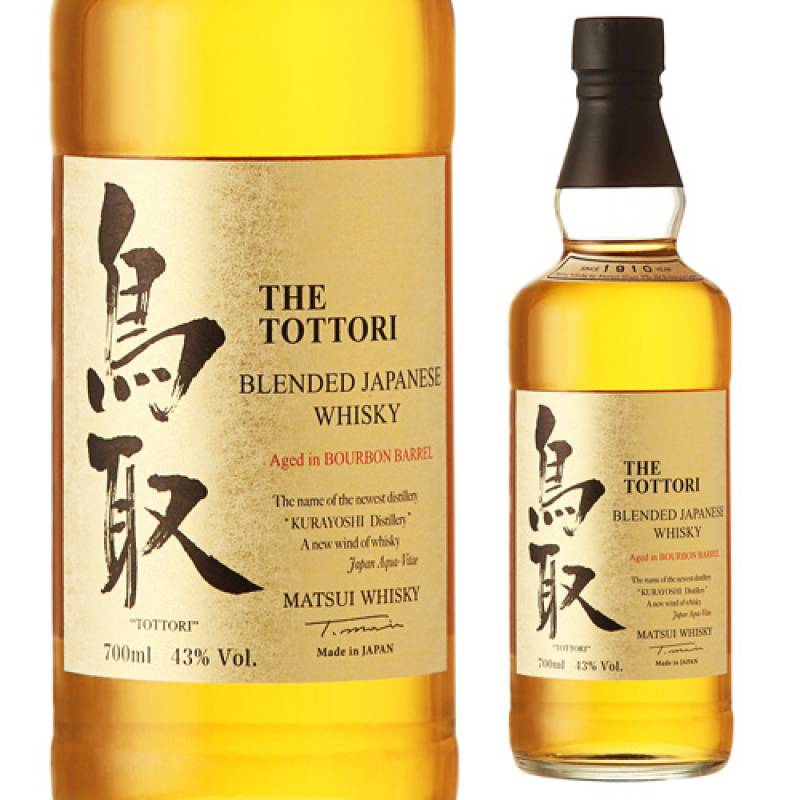 マツイウイスキー鳥取 金ラベル 700ml 43度 日本 国産 ジャパニーズ