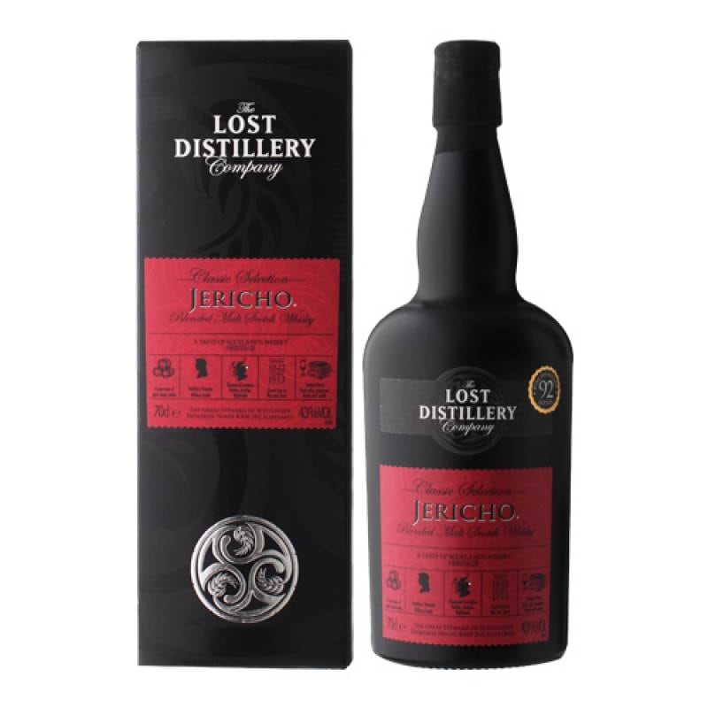 ロストディスティラリー クラシック ジェリコ  700ml 43度 ハイランド スコットランド スコッチ ブレンデッドモルトウイスキー ボトラーズ 失われた 蒸留所 lost distillery 長S