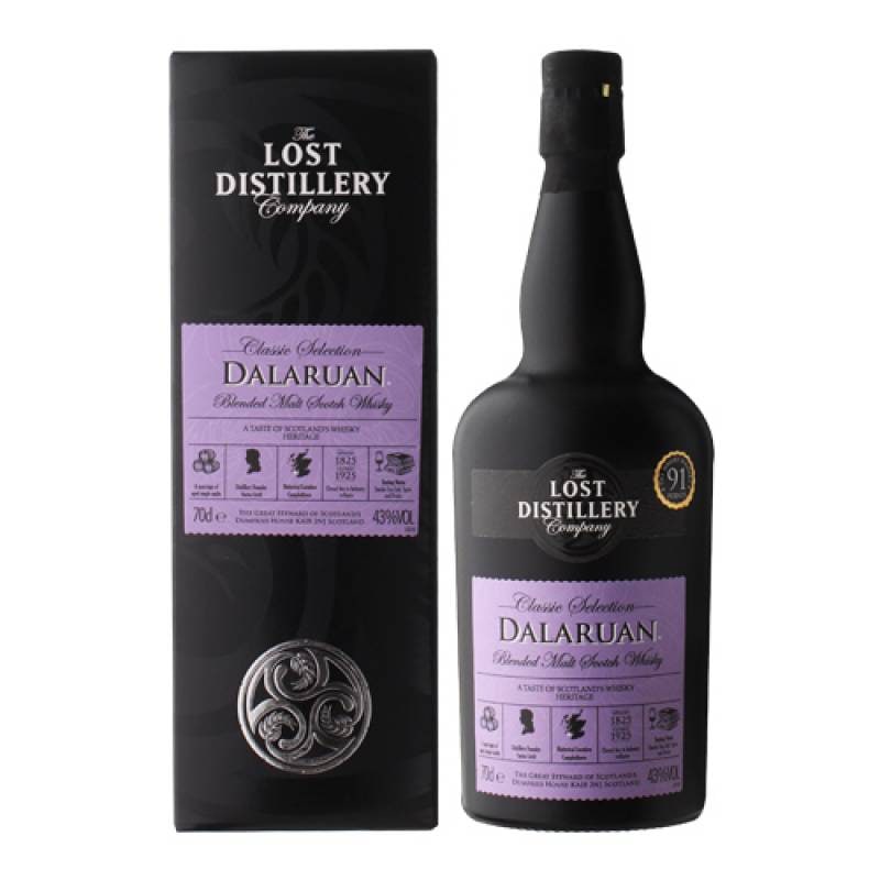 ロストディスティラリー クラシック ダラルーアン  700ml 43度 キャンベルタウン スコットランド スコッチ ブレンデッドモルトウイスキー ボトラーズ 失われた 蒸留所 lost distillery 長S