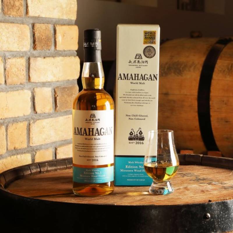 送料無料】AMAHAGAN World Malt Edition No.3 Mizunara Wood Finish