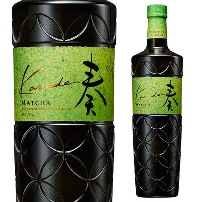 奏 kanade 抹茶 ジャパニーズ クラフト リキュール 700ml 25度 サントリー 国産 和素材 カクテル 長S