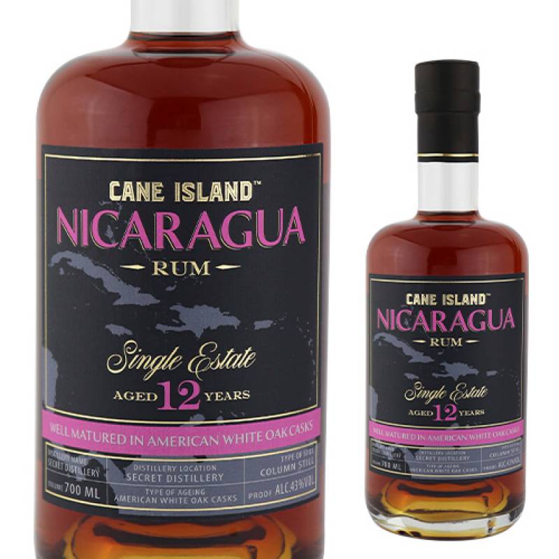 ケーンアイランド ニカラグア シングルエステート 12年 熟成 700ml 43