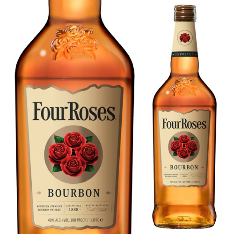 フォアローゼズ イエロー 1000ml 40度<br>バーボン ウイスキー Four