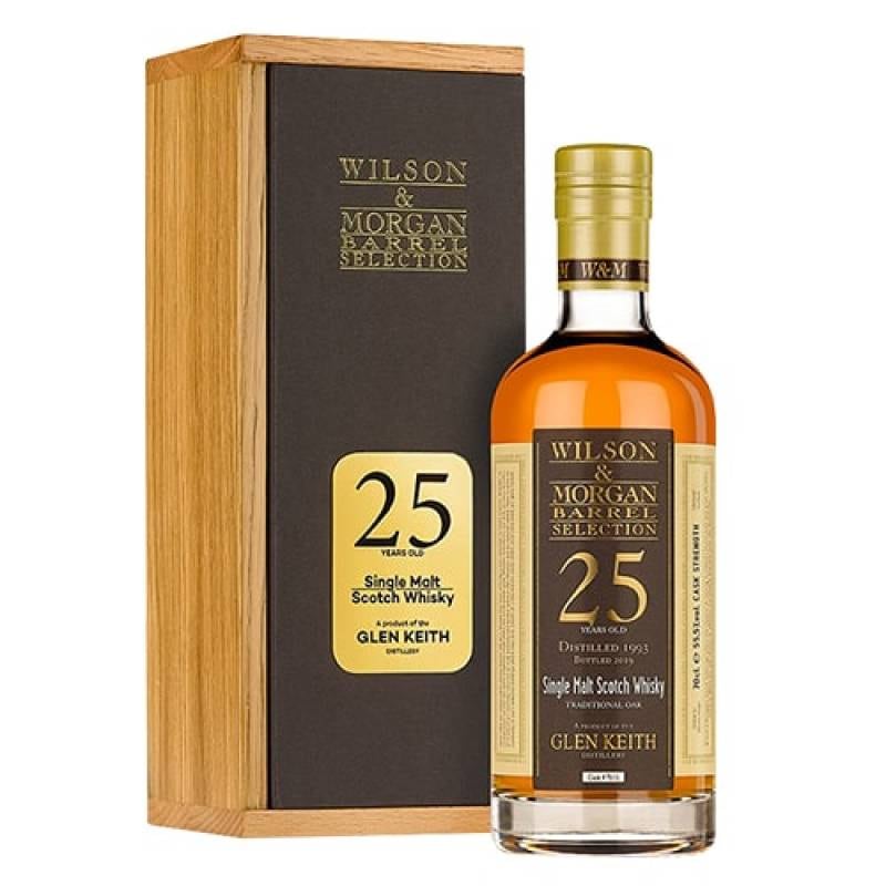 グレンキース 25年 1993 55.5度 700ml スコッチ ウイスキー シングルモルト スペイサイド ウィルソン＆モーガン 虎S