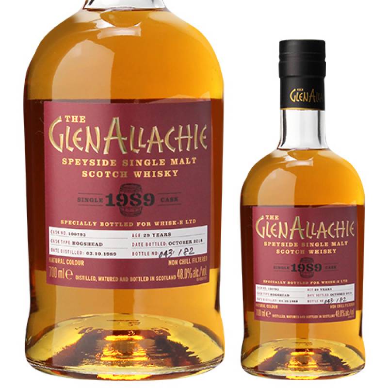 グレンアラヒー 1989 29年 ホグスヘッド 700ml 48度 スコットランド
